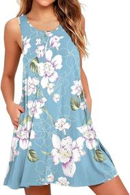 img 2 attached to 👗 WEACZZY Summer Casual Dresses for Women - Medium Size Swimsuits & Cover Ups