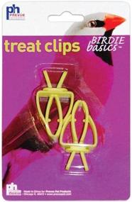 img 1 attached to 🐦 Enhanced Prevue Pet Toy: 2-Piece Treat Clips for Birds - Optimal Bird Toy for Interactive Play and Snacking