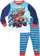 🔥 blaze monster machines boys pajamas - trendy boys' clothing for nighttime adventure logo