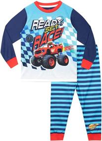 img 4 attached to 🔥 Blaze Monster Machines Boys Pajamas - Trendy Boys' Clothing for Nighttime Adventure