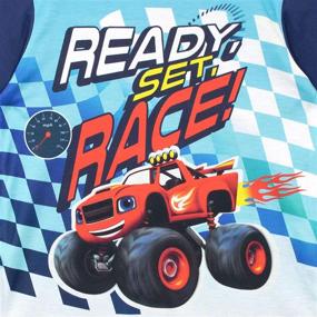 img 2 attached to 🔥 Blaze Monster Machines Boys Pajamas - Trendy Boys' Clothing for Nighttime Adventure