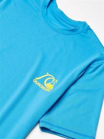 img 1 attached to Quiksilver Heritage Short Sleeve Heather Boys' Clothing for Swim