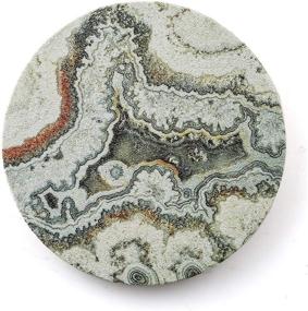 img 4 attached to 🌾 Thirstystone Beauty Sandstone Coasters - No Frills