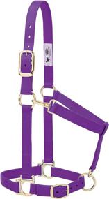 img 2 attached to 🐴 Weaver Leather Adjustable Halter - Basic Edition