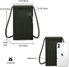 img 1 attached to BAGWISE Small Crossbody Holder Perfect Women's Handbags & Wallets