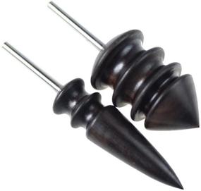 img 4 attached to Leather Burnishing Tool Kit - Pointed Narra Tip, Leather Slicker Tool, Craft Set for Leatherworking with Rotary Tools