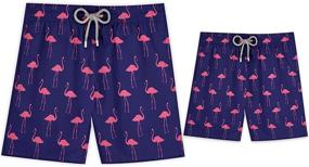 img 4 attached to 👨 Matching Father and Son Swim Trunks by Stivali