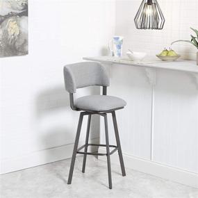 img 3 attached to Silverwood CPFB1679 Bar Stool Grey