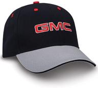gmc black gray sandwich brim logo