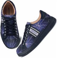 umyogo non slip skateboard comfortable sneakers: men's athletic shoes with enhanced grip logo