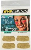 eyeblack softball glitter black strips logo