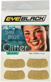 img 2 attached to EyeBlack Softball Glitter Black Strips