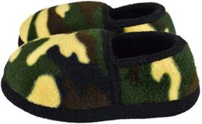 img 3 attached to 👦 Boys' Moccasin Slippers: Outdoor Anti-Skid Classic Shoes