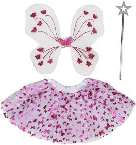 img 2 attached to 👧 Danballto Toddler Costume Birthday Outfit for Girls