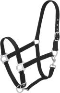 🐴 tough 1 nylon halter with satin accents логотип