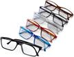 new york reading blocking glasses men's accessories logo