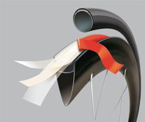 img 3 attached to 🔒 Velox Jantex 14 Tubular Rim Tape - Premium Rim Protection for 2 Wheels - R040CS00