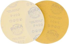 img 1 attached to 🔆 Dura-Gold Premium 6" Gold Sanding Discs - 400 Grit (Box of 50) - Hook & Loop Backing Sandpaper Discs for DA Orbital Sanders, Fine-Cut Abrasive Finish - Ideal for Automotive Car Paint Sanding, Woodworking Wood Projects