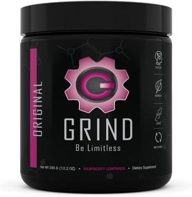 img 3 attached to 🏋️ GRIND - Surgeon Formulated Pre Workout Energy with Joint Support & BCAA Recovery (Raspberry Lemonade) Powder (30 Servings) - Clean Healthy Energy & Nootropic Mix