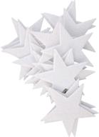 🌟 seo-friendly 22-piece white 3 inch felt star stickers by playfully ever after logo