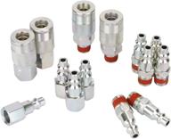 🔌 wynnsky air compressor accessories fittings kit: 1/4''npt quick connect coupler and plug set, i/m type, 14-piece air tools fittings set logo