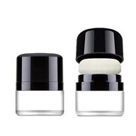 💄 convenient mushroom foundation finishing container: portable solution for flawless makeup application логотип