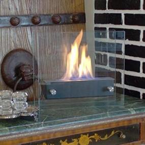 img 3 attached to 🔥 Versatile Nu-Flame Indoor/Outdoor Ethanol Fireplace: Irradia Noir, Ideal for Any Space (NF-T2BIRA)