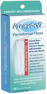 12 packs of proxysoft periodontal floss: dental floss threader, braces floss, and thick proxybrush - daily care for periodontal disease and gum health - orthodontic flossers for braces, teeth logo