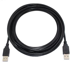 img 1 attached to SNANSHI 15 ft USB Male to Male Cable - USB 2.0 A Male to A Male Cord for Enhanced Connectivity