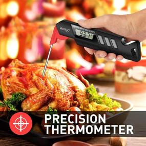 img 2 attached to 🔥 Venigo Waterproof Digital Meat and Food Thermometer – Perfect for Grilling, Cooking, Baking and More!