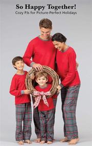 img 3 attached to 👨 Flannel Matching Family Pajamas by PajamaGram