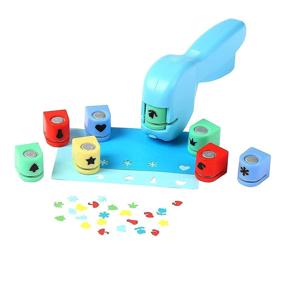 img 2 attached to 🎨 Scrapbook Paper Punch Set: Mini Shape Craft Hole Punch Kit with 12 Paper Puncher Shapes & Holder - Crafting, Scrapbooking, DIY Card Making, Office Supplies, Ideal Gifts