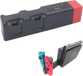 img 4 attached to 🔌 TOSTAR Mini Charger: Portable USB Charging Base for Joycon Switch - Small, Compact & Efficient Charging Solution for NS JoyCon Left and Right Small Handles