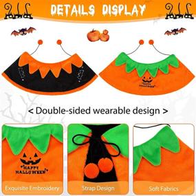img 3 attached to Frienda Halloween Costumes Reversible Decoration