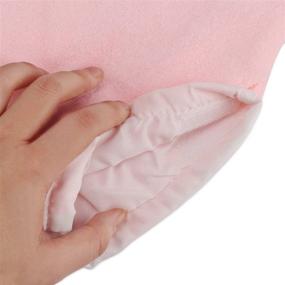 img 1 attached to 🧤 Insulated Terry Cloth Gloves and Booties Set for Paraffin Wax Bath - Segbeauty Pink Thick Wax Care Mittens for Heat Therapy Spa Treatment and Tanning - Great for Paraffin Wax Machine