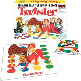 img 4 attached to 🔀 Classic Twister Game by Winning Moves Games: Elevate Your Fun!