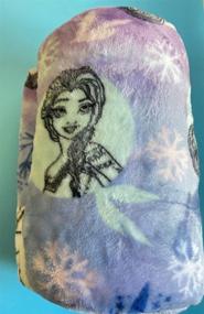 img 1 attached to 🧊 Frozen Elsa Plush Throw Blanket - The Ultimate Choice for a Bigger and Better One!