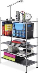 img 1 attached to 👠 Whitmor 3-Tier Shoe Rack and Home Organizer - Closet Storage Shelves
