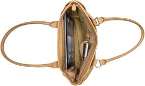 img 1 attached to Koltov K801BR 28 Shopper VACHETTA Women's Handbags & Wallets