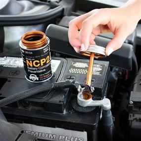 img 2 attached to 🔋 NOCO NCP2 CB104 4 Oz Battery Corrosion Preventative: Brush-On Oil-Based Formula with Corrosion Inhibitor and Terminal Grease