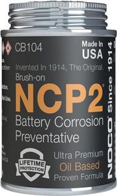 img 4 attached to 🔋 НОСО NCP2 CB104 4 унции Препарат против коррозии для батарей: кисточка с масляной формулой с ингибитором коррозии и терминальной смазкой