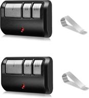 🔑 2-pack asonpao 953ev-p2 953ev universal remote for chamberlain, liftmaster, sears craftsman, linear, genie garage door openers logo