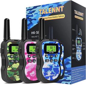 img 4 attached to 🎄 Girls Christmas Birthday Walkie Talkies: Amazing Communication & Fun Gifting Idea!