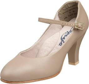 img 4 attached to 👠 Capezio Women's 656 Theatrical Footlight Character Shoe" - Optimized Product Name: "Capezio 656 Footlight Theatrical Character Shoe for Women