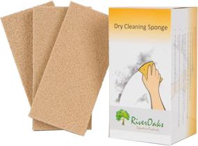 img 4 attached to Smoke & Soot Removal Dry Cleaning Sponge 🧽 - (3-Pack) - Effective for Dust and Dirt too!