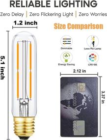 img 3 attached to 💡 LEOOLS Dimmable Tubular Incandescent Equivalent Industrial Electrical: Premium Lighting Solution for Industrial Settings