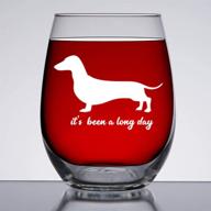 dachshund gifts stemless daschund daushaund логотип