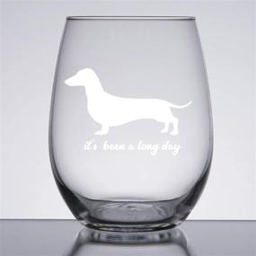 img 2 attached to Dachshund Gifts Stemless Daschund Daushaund