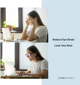 img 3 attached to Блокирующие очки EyeBuyDirect защищают компьютер