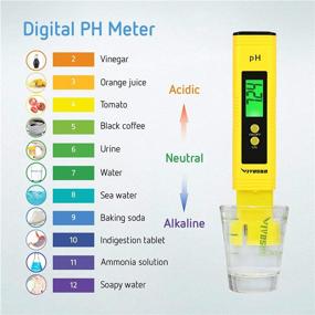 img 2 attached to Accurate and Reliable VIVOSUN Digital PH Tester Pen for Water Testing